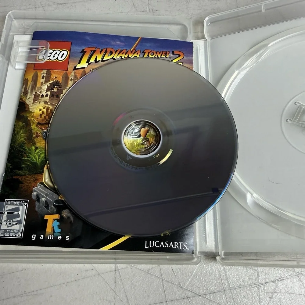 Lego Indiana Jones 2 The Adventure Continues PS3 PlayStation 3 AD Complete CIB..